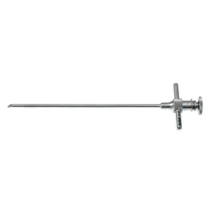 Antrum trocar needle 4 1/4 14 gauge straight cross bar, beveled style – surgivalley (016030001)