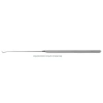Austin excavator 6 1/4 straight shaft angled left 0.75mm wide tip round handle 15.0 cm (6.0)