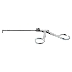 Bagbidende ostrum antrum punch tangetang 7 arbejdslængde 100mm voksen 360º roterbar 2,5mm x 7,0mm bid 5,0mm bredt hoved ringhåndtag