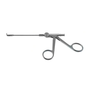 Backbiting ostrum antrum punch forceps 7 working length 100mm pediatric 360° rotatable 1.5mm x 5.2mm bite 3.0mm wide head ring handle – surgivalley (001213471)