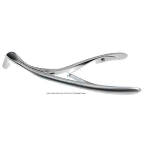 Beckman nasal speculum 6 size "#0," infant 17.0mm blades curved to side 15.0 cm (6.0)