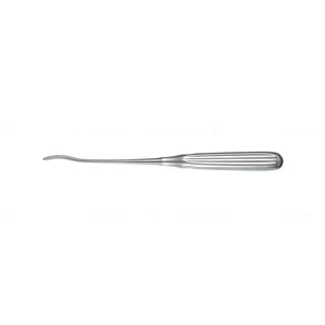Blair cleft palate elevator 9 flat 6.5mm wide round handle