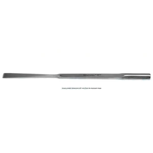 Cottle nasal chisel 7 straight 7.0mm wide rounded corners round handle