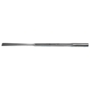 Cinzel nasal Cottle 7" reto, 9.0mm de largura, cantos arredondados, cabo redondo