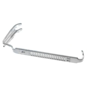 Lâmina anelar Davis abre-boca 7 1/2 tamanho "#2 direito lâmina 22mm x 57mm," tubos até 24 French 18.0 cm (7.0)