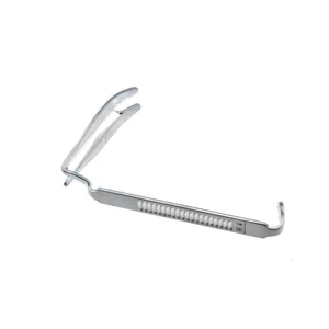 Abre-boca Davis lâmina anelar tamanho "#4 direita 34mm x 85mm lâmina," tubos até 37 French 18.0 cm (7.0)