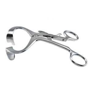Abre-boca Doyen-Jansen 5 1/2 tamanho adulto, cabo anelar com trava de catraca 12.5 cm (5.0)