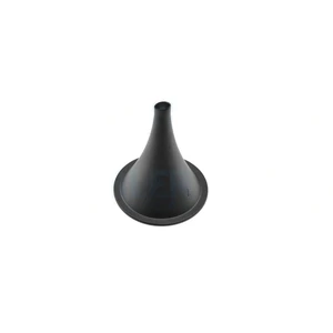 Farrior ear speculum," oval," oblique ends 3.5mm x 4.5mm black ceramic finish 7.5 cm (3") – surgivalley (010030058)