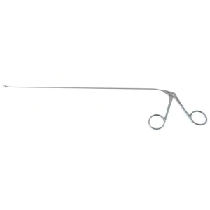 Pinzas de biopsia de copa laríngea micro Feder-Ossoff longitud de trabajo 230mm rectas mandíbulas de copa redonda de 1.0mm mango de anillo – surgivalley (001212295)