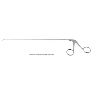 Feder-Ossoff micro laryngeal scissors working length 230mm angled down vertical blades sharp tips ring handle – surgivalley (002211322)