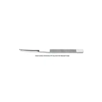 Cincel nasal Frenchay 7" curvado a la derecha, con protección única y mango plano
