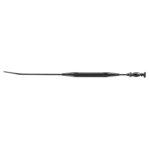 Gorney 吸引剥离器 8 1/2" 弯曲 3.0mm 宽头 圆柄 乌木色饰面以减少眩光 – surgivalley (002211750)