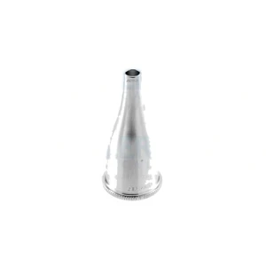 Gruber ear speculum," oval ends," infant 3.5mm x 4.0mm, chrome plated 7.5 cm (3") – surgivalley (010030066)