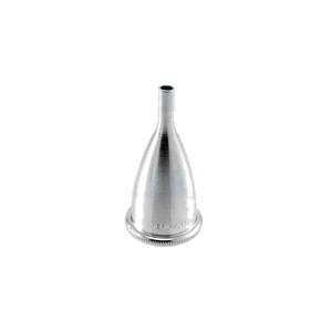 Gruber ear speculum," oval ends size "#1 3.0mm x 4.0mm, chrome plated 2.5 cm (1") – surgivalley (010030050)