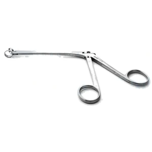 Hartman tonsil punch forceps 7 3/8" working length 110mm size #2 round 9.0mm bite ring handle – surgivalley (001213539)