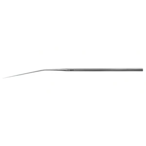 Hough stapedectomy foot plate pick 5 7/8 angled shaft angled 90°" 0.33mm long tip hexagonal han 20.0 cm (8.0)
