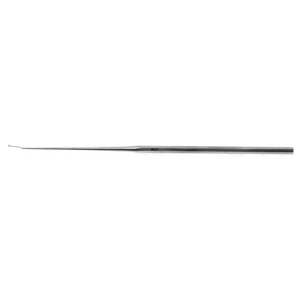 Faca Hough 'Whirly Bird' 5 7/8 haste reta, "#1 grande," fortemente curva deslocada direita 1,0mm