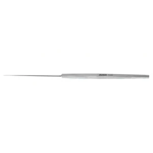 Cincel de placa para pie House 6 1/4" vástago angulado, punta recta de 0.6mm, mango plano