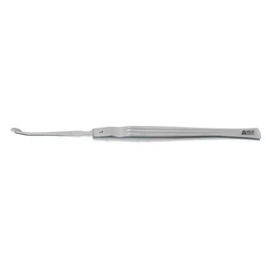 House knife 6 1/4 angled left 7.0mm blade flat handle 15.0 cm (6.0) – surgivalley (006030008)