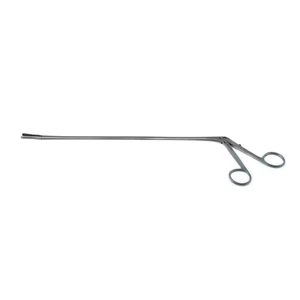 Jackson-Larynx-Alligatorfasszange Arbeitslänge 280mm 4.0mm breit x 22.0mm lang gezahnte und gerillte Branchen Ringgriff – surgivalley (001212787)