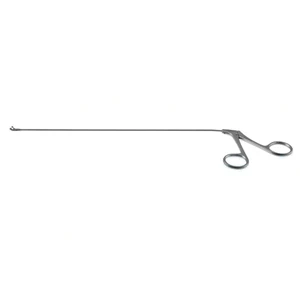 Pinzas de copa micro laríngeas Kleinsasser, modelo original longitud de trabajo 230mm curvadas izquierda mandíbulas de copa redondas de 2.0mm mango de anillo – surgivalley (001212891)