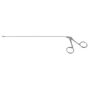 Pinzas de copa laríngea micro Kleinsasser, modelo original longitud de trabajo 230mm curva hacia arriba mandíbulas de copa redondas de 2.0mm mango de anillo – surgivalley (001212889)
