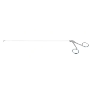 Pinzas micro laríngeas de copa Kleinsasser longitud de trabajo 275mm curvadas hacia arriba copas anchas de 1.0mm mango de anillas – surgivalley (001212881)