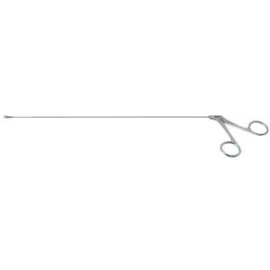Pinzas de copa laríngea micro Kleinsasser longitud de trabajo 275mm rectas 2.0mm ancho mandíbulas de copa mango de anillo