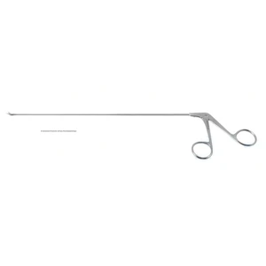 Kleinsasser micro laryngeal scissors, original model working length 230mm curved left blades sharp tips ring handle – surgivalley (002211431)