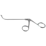 Pinzas de corte nasal Kuhn anguladas 60º arriba, corte recto a través, mandíbulas de copa de 2.5mm, mango anular