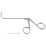 Pinzas de corte nasal Kuhn anguladas 90º arriba derecha, corte total, mandíbulas tipo copa de 2.5mm, mango de anillo