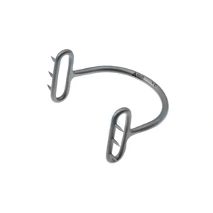 Arco de tração labial Logan médio 32 mm de largura com dentes 7,5 cm (3")
