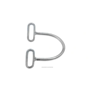 Arco de Tração Labial Logan pequeno 25mm largo liso 5,0 cm (2")