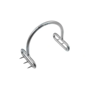 Logan lip traction bow small 25mm wide with teeth 5.0 cm (2") – surgivalley (999030125)
