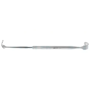 Retractor de timo Lukens, 6 3/4", doble extremo, hojas de 8.0mm y 12.0mm de ancho, mango plano – surgivalley (005212703)