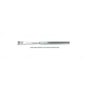 Cincel nasal McIndoe recto de 6" y 13.0mm de ancho con mango cuadrado
