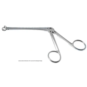 Meltzer adenoid punch forceps 8 1/4" working length 120mm size #1 round 6.0mm basket 5.0mm bite ring handle – surgivalley (001213620)