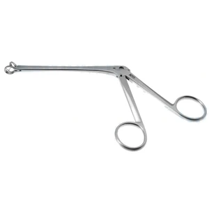 Meltzer adenoid punch forceps 8 1/4" working length 120mm size #2 round 8.0mm basket 7.0mm bite ring handle