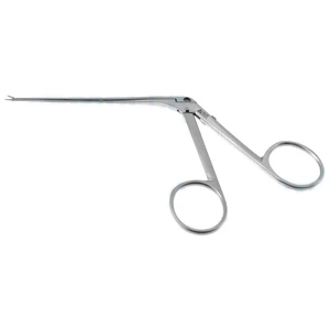 Mini McGee alligator ear forceps working length 70.0mm straight 3.5mm serrated jaws ring handle – surgivalley (001212681)