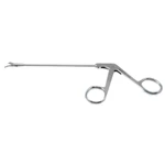 Nasal sinus scissors 7 working length 110mm curved right 11.0mm blades blunt tips ring handle