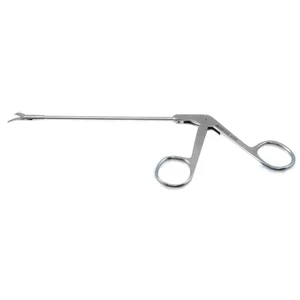 Nasal sinus scissors 7 working length 110mm curved right 11.0mm blades blunt tips ring handle – surgivalley (002211160)