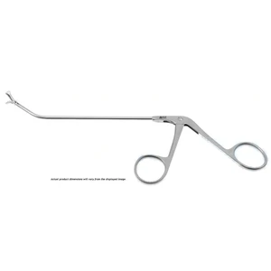 Nasal sinus spoon forceps working length 130mm angled up 5°, pear shaped horizontal 5.0mm jaws ring handle – surgivalley (001213463)