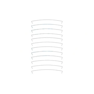 Neivert-Eve tonsil snare replacement wires 4 1/2 size "#7," package of 12 Set – surgivalley (084030012)
