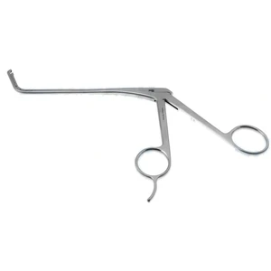 Ostium sinus chain forceps working length 125mm curved up 70° medium 3.0mm wide x 3.5mm long jaws ring handle – surgivalley (001213093)