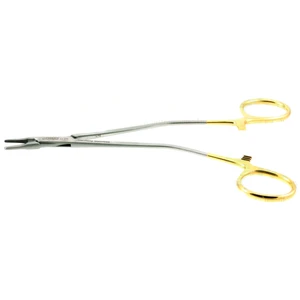 Parell Needle Holder Straight 18.0 cm (7") TC (Gold Handle) – surgivalley (003050193)
