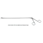 Patterson specimen and tissue forceps working length 203mm, infant size delicate 2.0mm x 9.0mm cup jaws ring handle