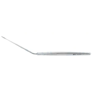 Royce ear knife 6 1/2 angled working length 60mm 8.0mm upcutting blade square handle 15.0 cm (6.0) – surgivalley (006030052)