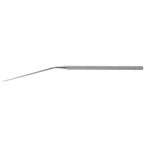 Schuknecht stapes hook 6 1/4 angled shaft angled up 90° 2.0mm long tip round handle