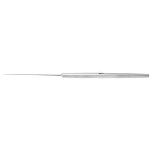Shambaugh-Derlacki needle 6 1/8 straight shaft straight fine pointed tip flat handle 15.0 cm (6.0) – surgivalley (999030032)