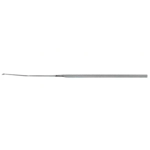 Shea incision knife 6 1/4 angled shaft angled 45°" fine 0.25mm wide to 1.5mm wide tapered blade 10.0 cm (4") – surgivalley (006030016)